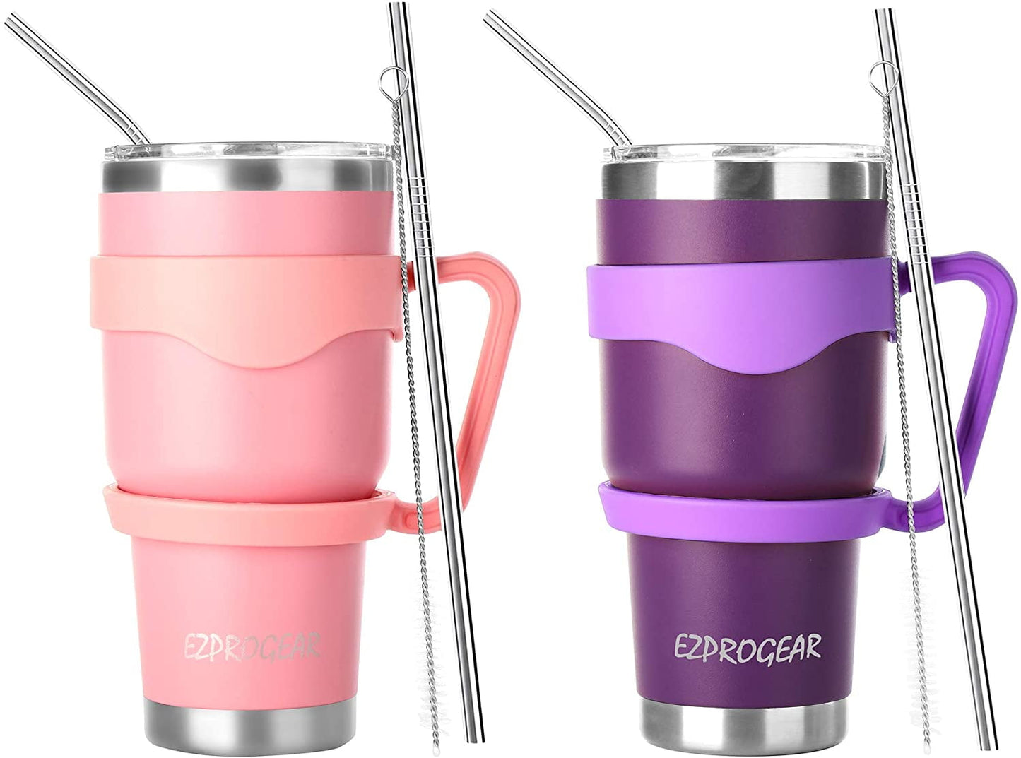 Frostbuddy™ Ezprogear 30 oz 2 Pack Stainless Steel Tumbler Double Wall Travel - Insulated Travel Coffee Mug