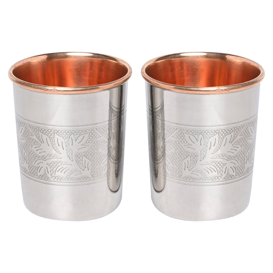 Frostbuddy™ HealthGoodsIn - Set of 2 Outer Stainless Steel and Inner Pure - Insulated Travel Tumbler Cup