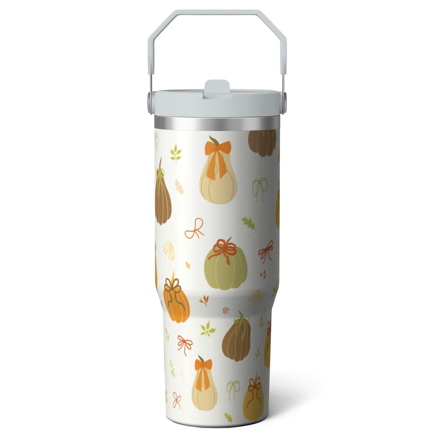 Frostbuddy™ 1pc Hummingbird 30oz Tumbler with Straw & Handle - Insulated Stainless - Reusable Stainless Steel Cup