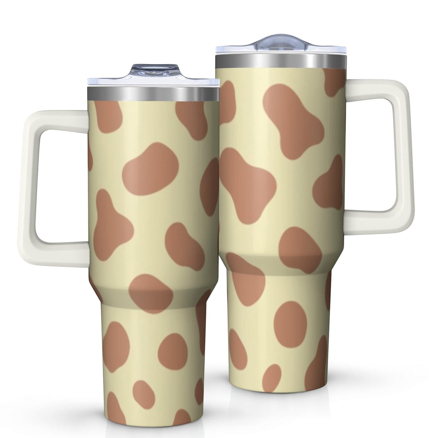 Frostbuddy™ 1pc nutcracker 40oz Tumbler with Straw & Handle - Insulated Stainless - Reusable Stainless Steel Cup