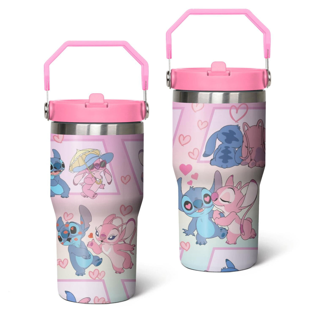 Frostbuddy™ 20oz Cartoon Movie Stainless Steel Tumbler with Lid and Straw,Spill Proof - Reusable Stainless Steel Cup