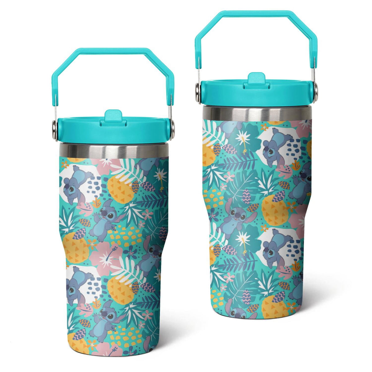 Frostbuddy™ 20oz Cartoon Movie Stainless Steel Tumbler with Lid and Straw,Spill Proof - Reusable Stainless Steel Cup