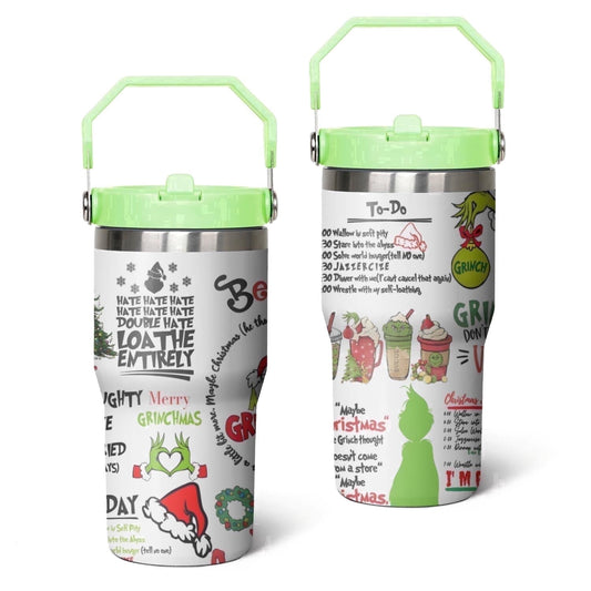 Frostbuddy™ 20oz Stainless Steel Tumbler with Lid and Straw,Spill Proof Travel Cup - Insulated Travel Coffee Mug