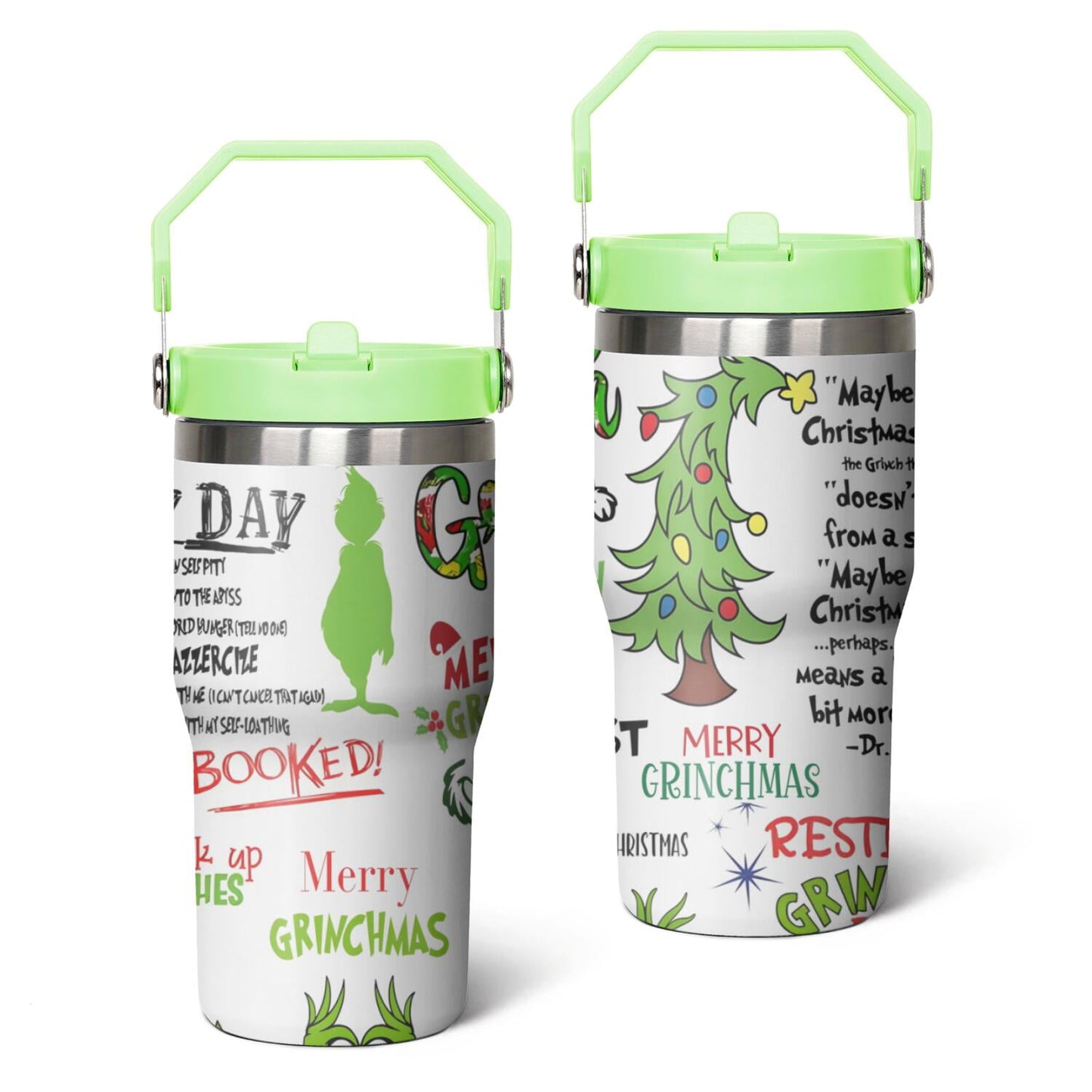 Frostbuddy™ 20oz Stainless Steel Tumbler with Lid and Straw,Spill Proof Travel Cup - Insulated Travel Coffee Mug