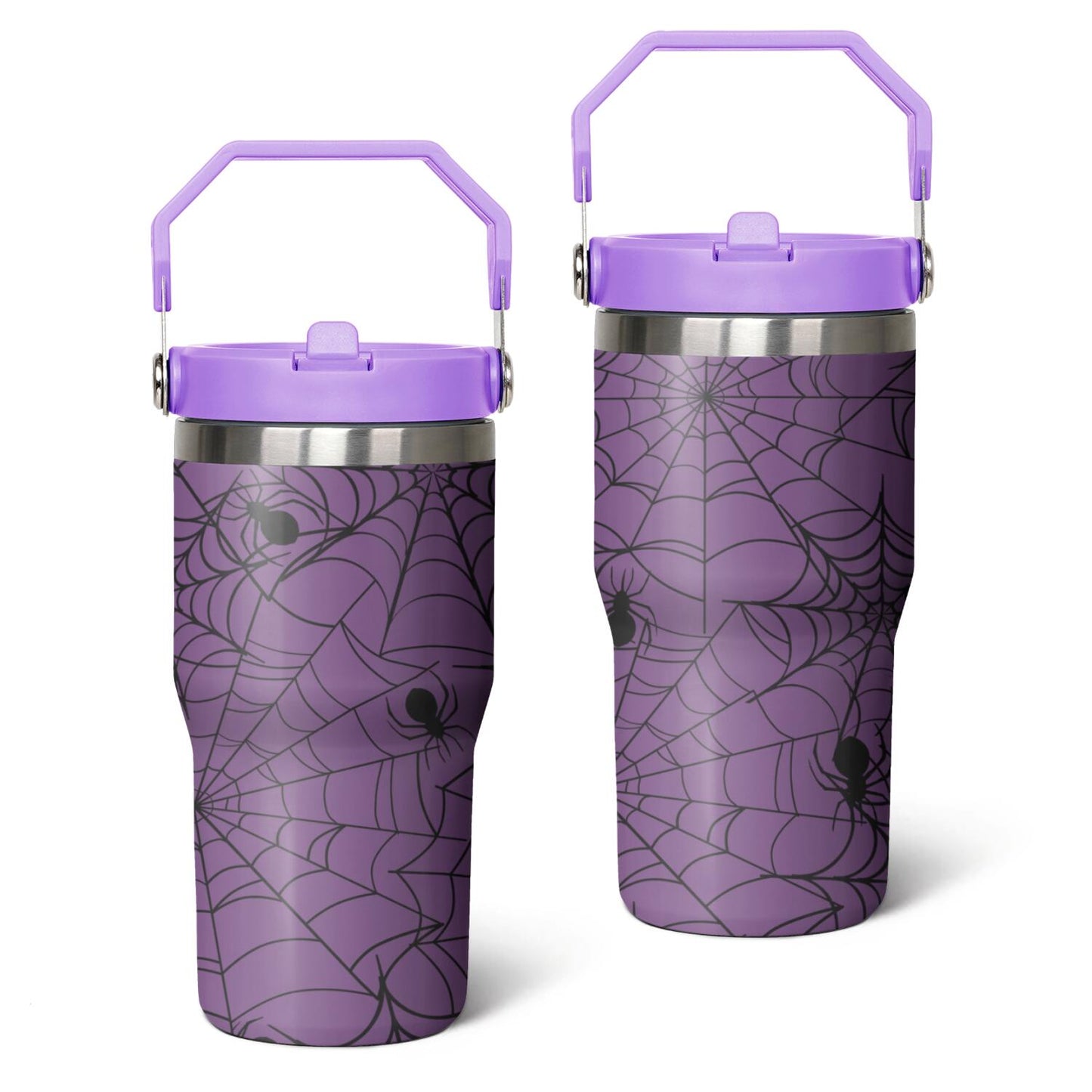 Frostbuddy™ 20oz Halloween Nightmare Before Stainless Steel Tumbler with Lid and Straw,Spill - Reusable Stainless Steel Cup