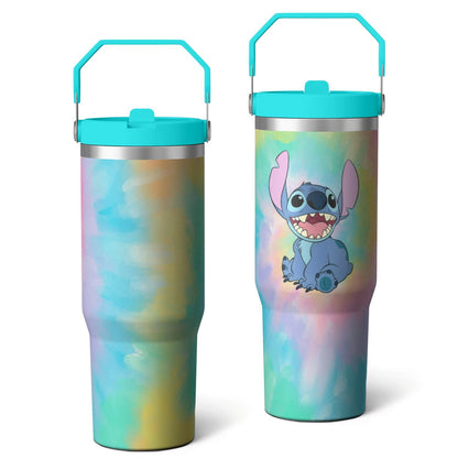 Frostbuddy™ 30oz Cartoon Movie Stainless Steel Tumbler with Lid and Straw,Spill Proof - Reusable Stainless Steel Cup