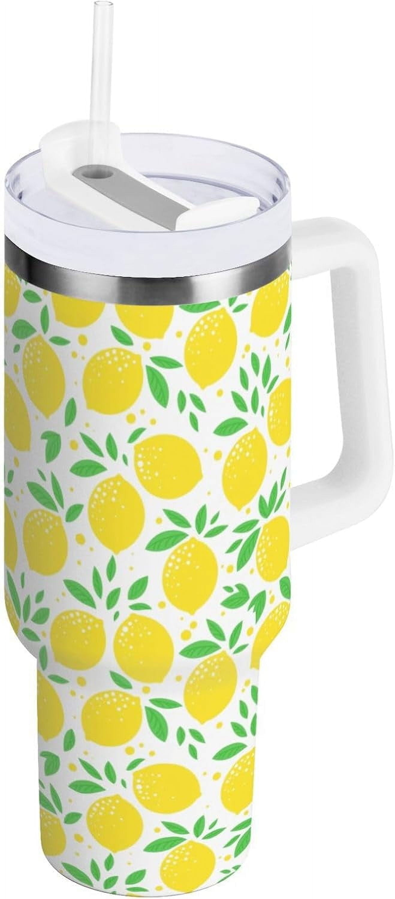 Frostbuddy™ 40 oz Tumbler with Handle Lid and Straw Insulated Water Tumbler - Insulated Travel Coffee Mug