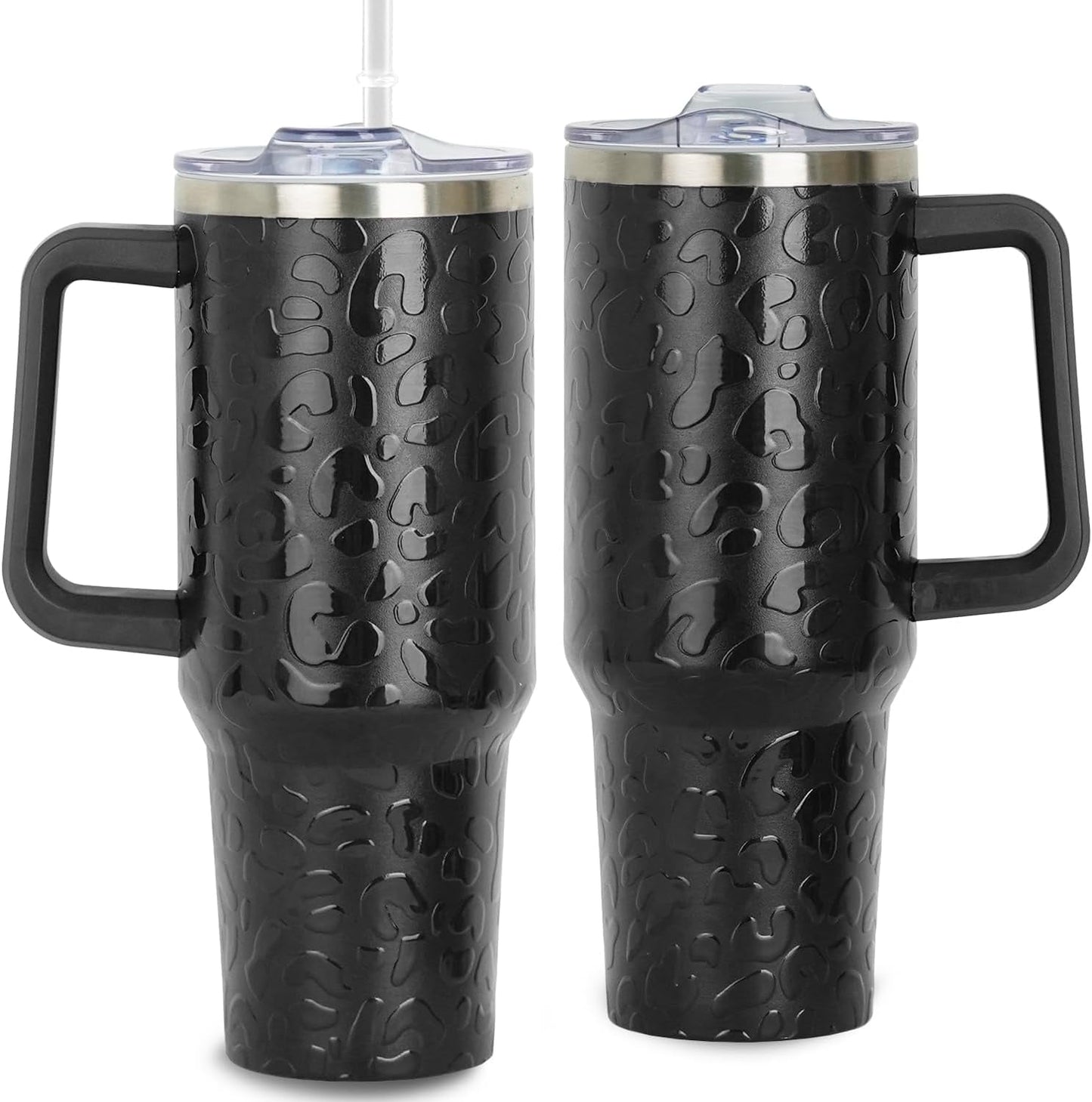 Frostbuddy™ 40oz Bee Tumbler With Handle Lid and Straw -Bee gifts - Reusable Stainless Steel Cup