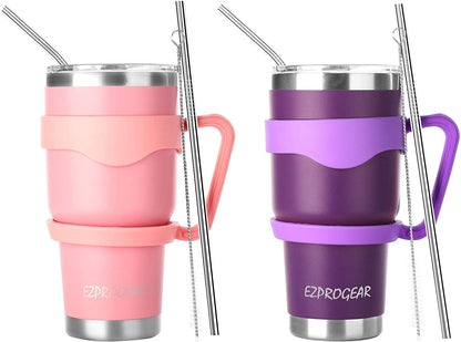 Frostbuddy™ Ezprogear 30 oz 2 Pack Stainless Steel Tumbler Double Wall Travel - Insulated Travel Coffee Mug
