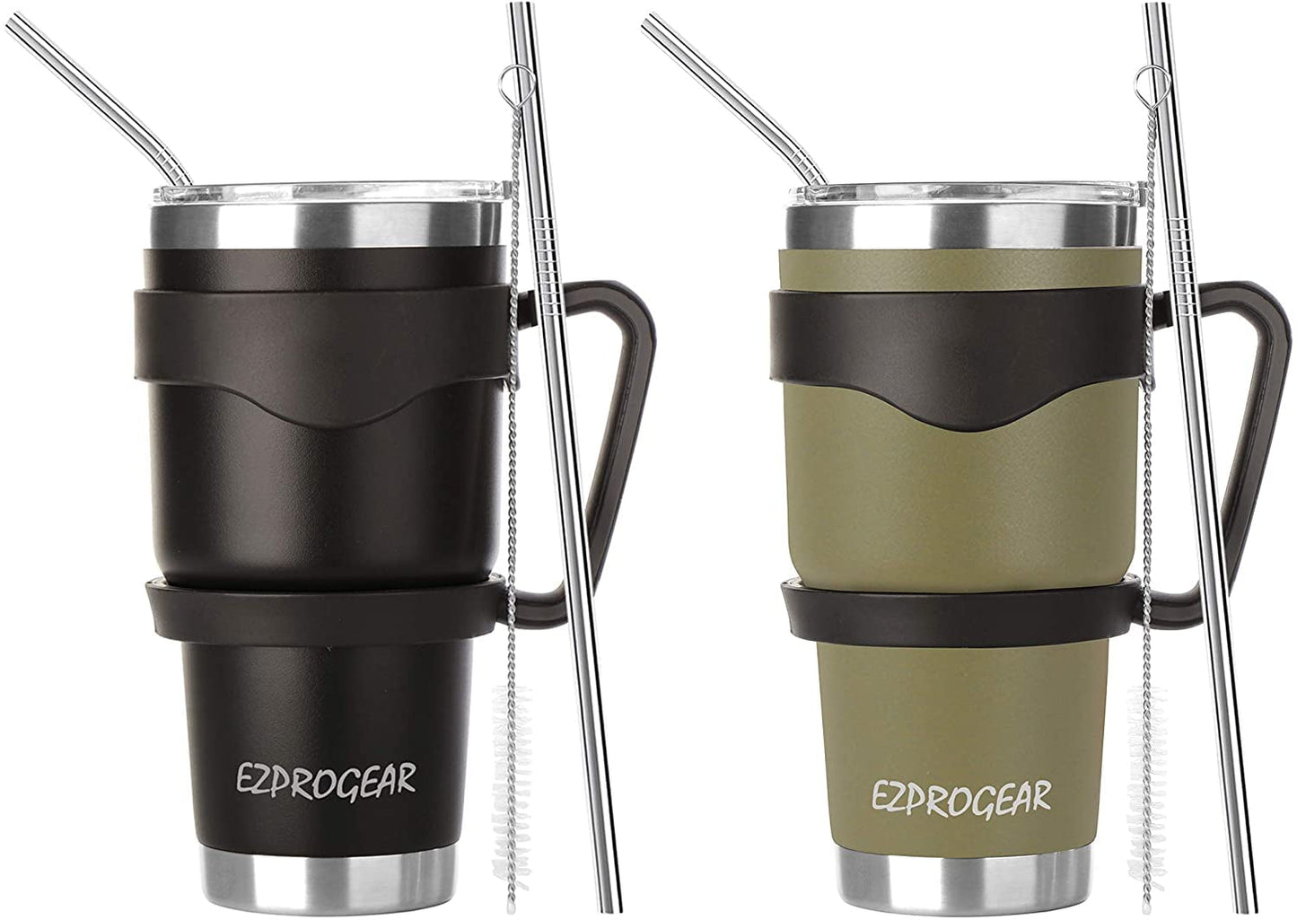 Frostbuddy™ Ezprogear 30 oz 2 Pack Stainless Steel Tumbler Double Wall Travel - Insulated Travel Coffee Mug