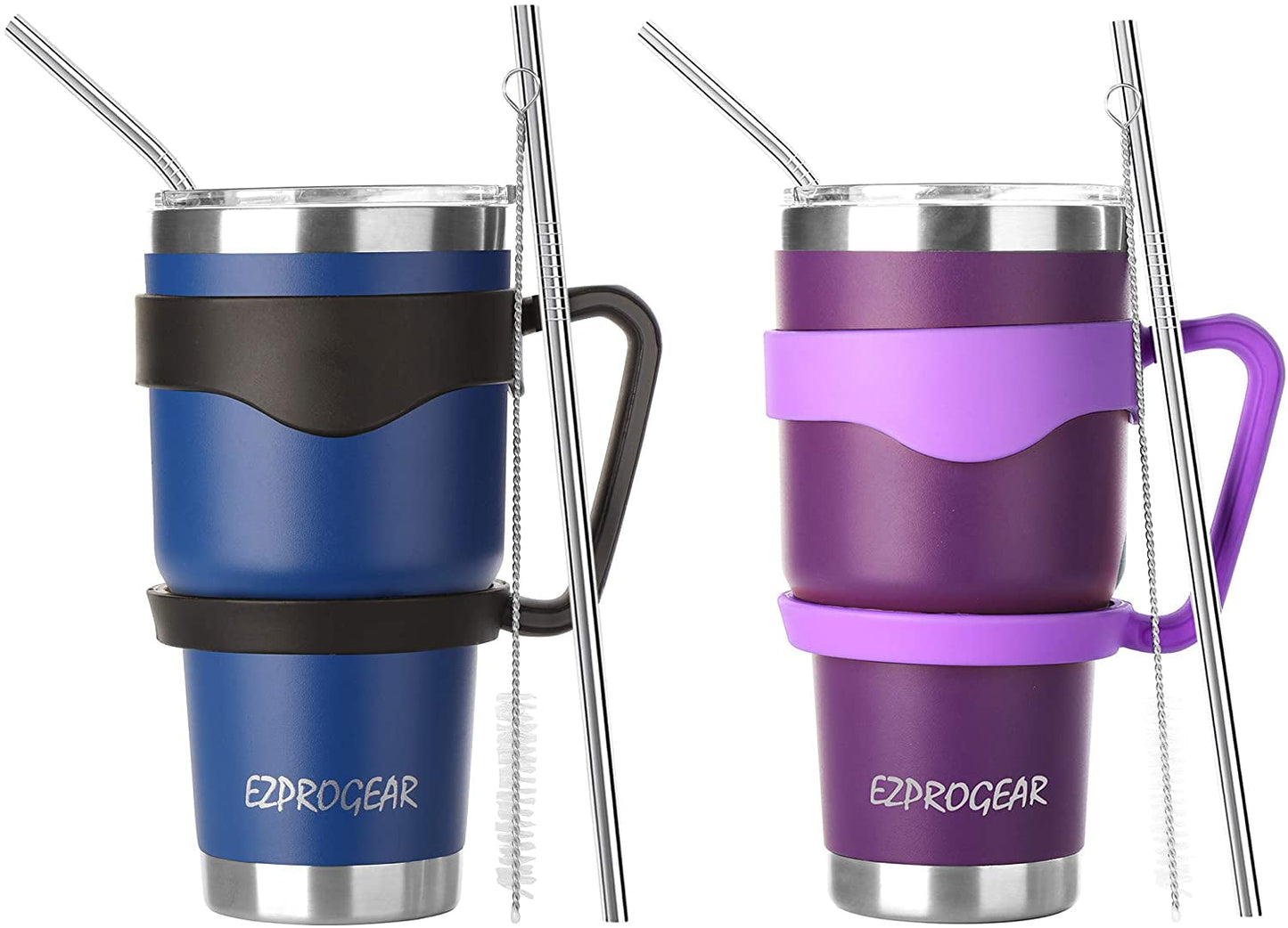 Frostbuddy™ Ezprogear 30 oz 2 Pack Stainless Steel Tumbler Double Wall Travel - Insulated Travel Coffee Mug