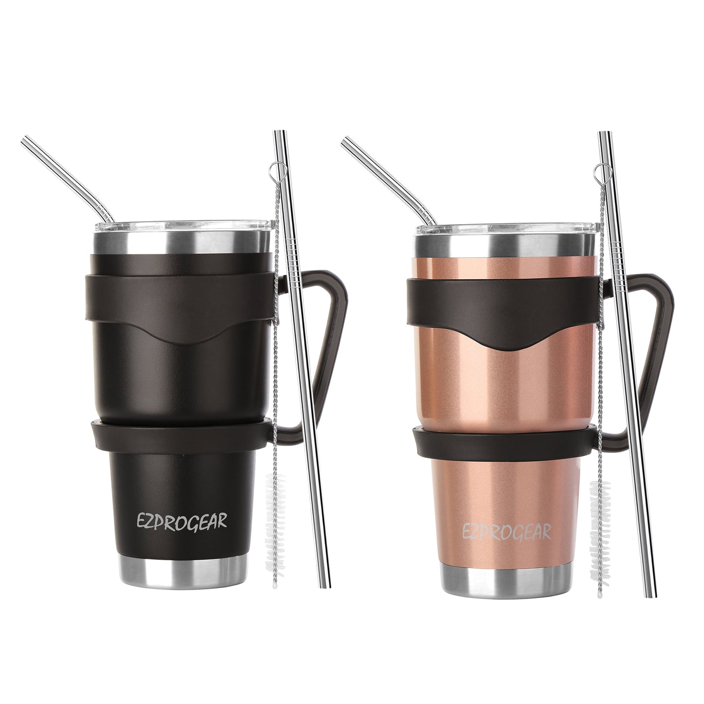 Frostbuddy™ Ezprogear 30 oz 2 Pack Stainless Steel Tumbler Double Wall Travel - Insulated Travel Coffee Mug