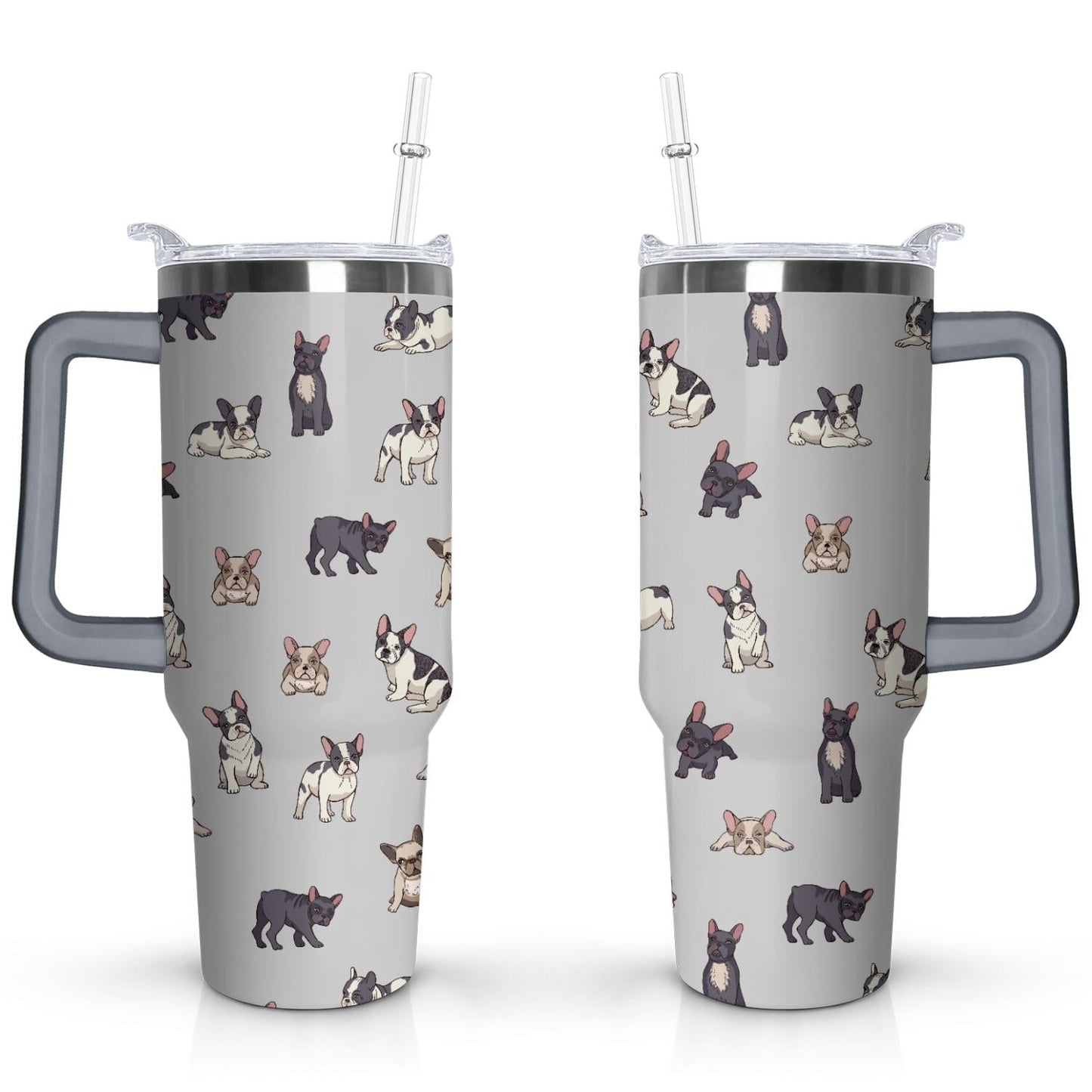 Frostbuddy™ Gift for Dog Lovers Cute Dog Tumbler for Women - 40oz - Insulated Travel Tumbler Cup