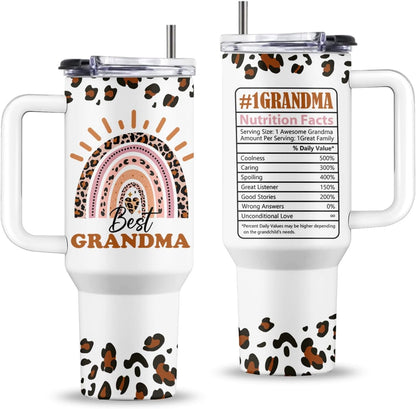 Frostbuddy™ 30oz Fall Pumpkin Flip Tumbler with Handle lid and Straw,Fall Coffee - Insulated Travel Coffee Mug
