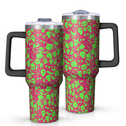 Frostbuddy™ Halloween Style Mega Mug 40oz – Stainless Steel Insulated Tumbler - Insulated Travel Coffee Mug