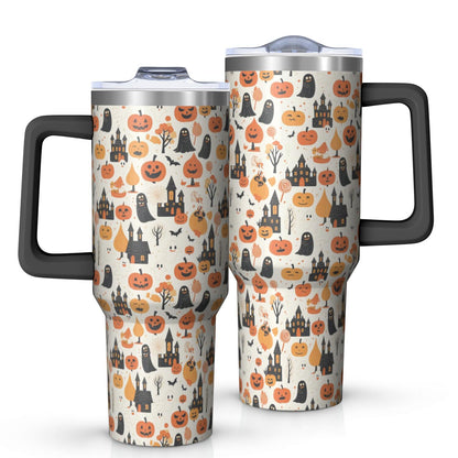Frostbuddy™ Halloween Style Mega Mug 40oz – Stainless Steel Insulated Tumbler - Insulated Travel Coffee Mug