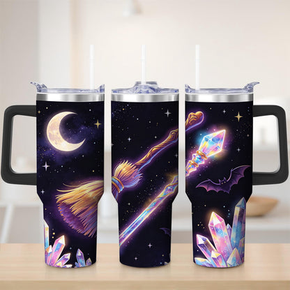 Frostbuddy™ Premium Magical Night Sky Stainless Steel Tumbler, 30oz - Insulated Travel Tumbler Cup