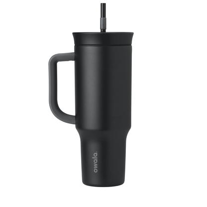 Frostbuddy™ Premium Owala Stainless Steel Tumbler, 40oz, Light Purple - Insulated Travel Tumbler Cup