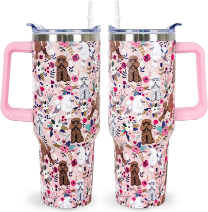 Frostbuddy™ Pitbull Gifts Dog Tumbler Cup for Women Men 40oz Stainless Steel - Insulated Travel Coffee Mug