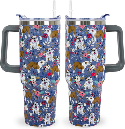 Frostbuddy™ Pitbull Gifts Dog Tumbler Cup for Women Men 40oz Stainless Steel - Insulated Travel Coffee Mug