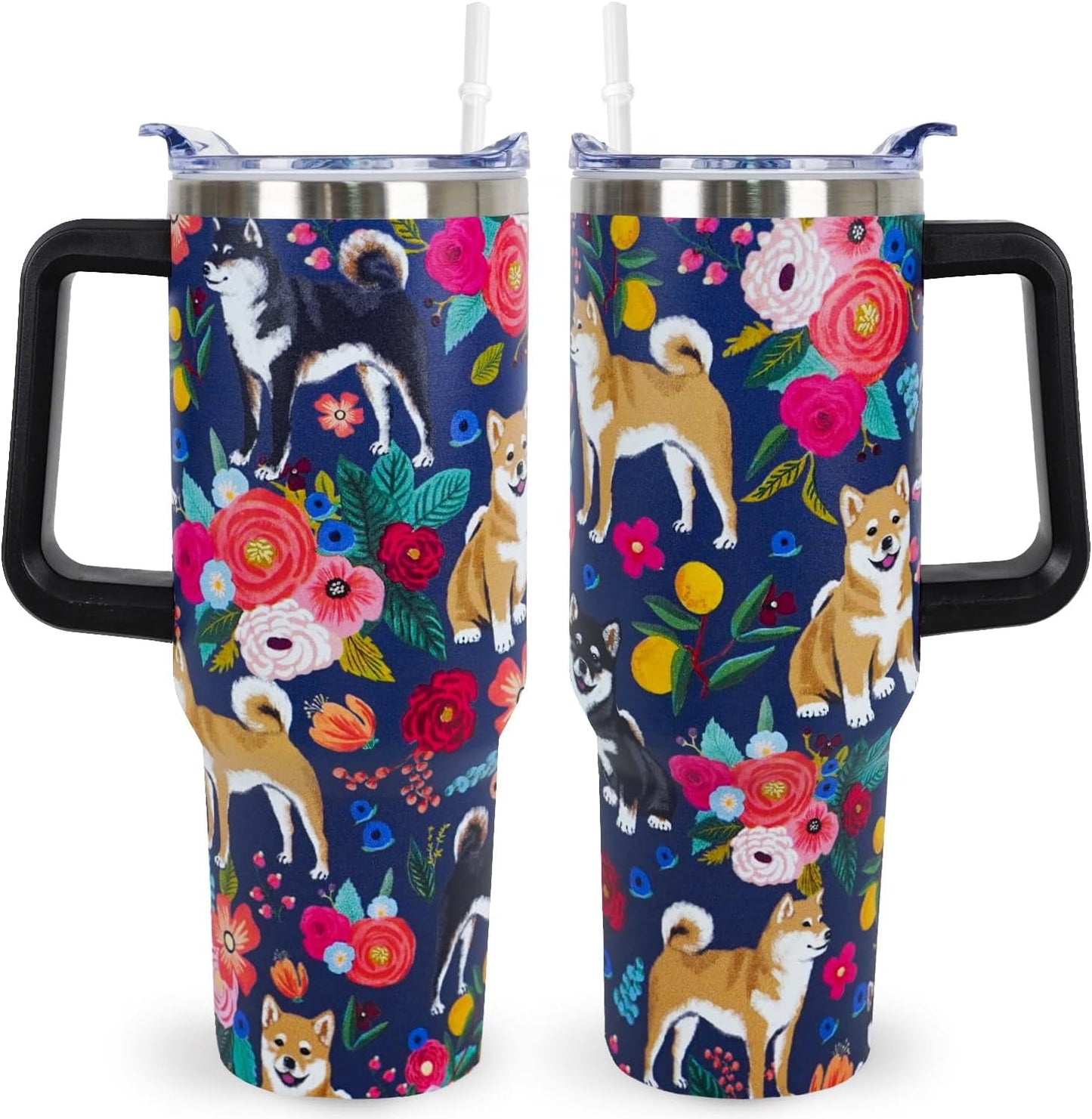 Frostbuddy™ Pitbull Gifts Dog Tumbler Cup for Women Men 40oz Stainless Steel - Insulated Travel Coffee Mug