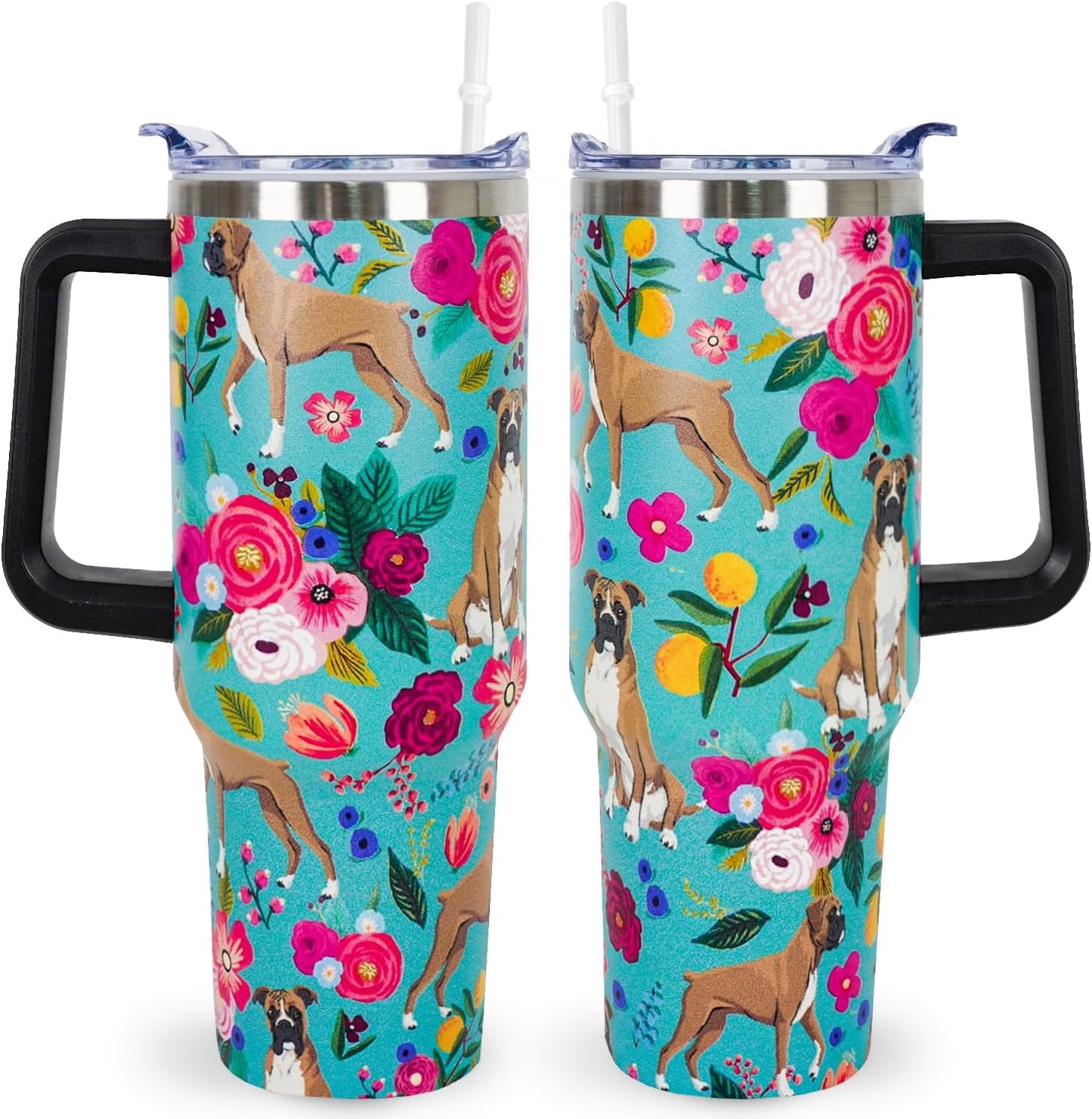 Frostbuddy™ Pitbull Gifts Dog Tumbler Cup for Women Men 40oz Stainless Steel - Insulated Travel Coffee Mug