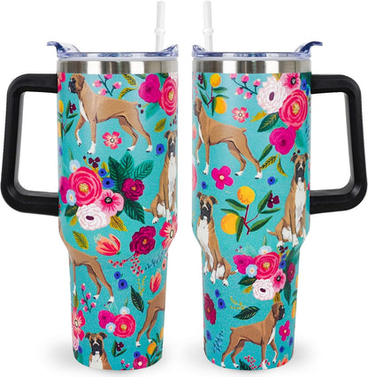 Frostbuddy™ Pitbull Gifts Dog Tumbler Cup for Women Men 40oz Stainless Steel - Insulated Travel Coffee Mug
