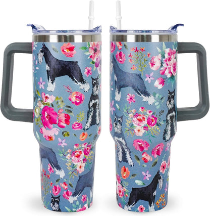 Frostbuddy™ Pitbull Gifts Dog Tumbler Cup for Women Men 40oz Stainless Steel - Insulated Travel Coffee Mug