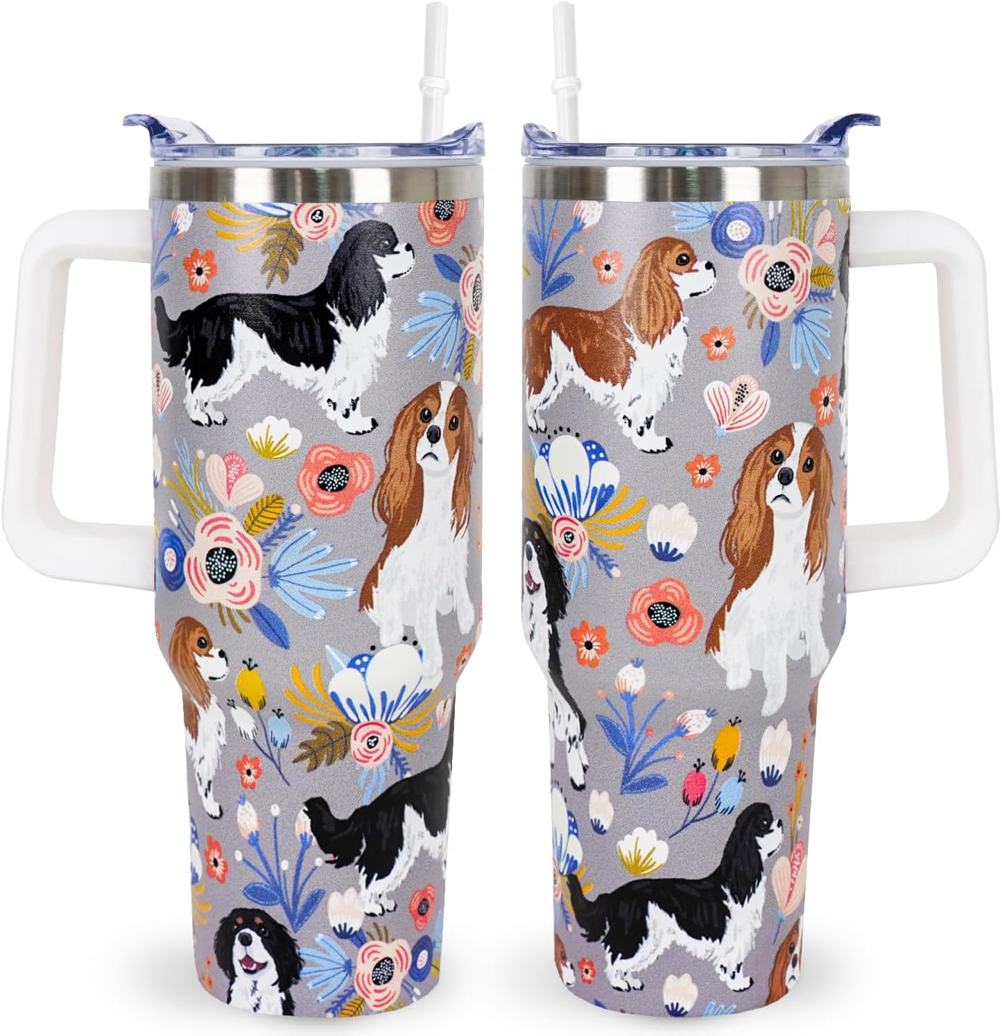 Frostbuddy™ Pitbull Gifts Dog Tumbler Cup for Women Men 40oz Stainless Steel - Insulated Travel Coffee Mug