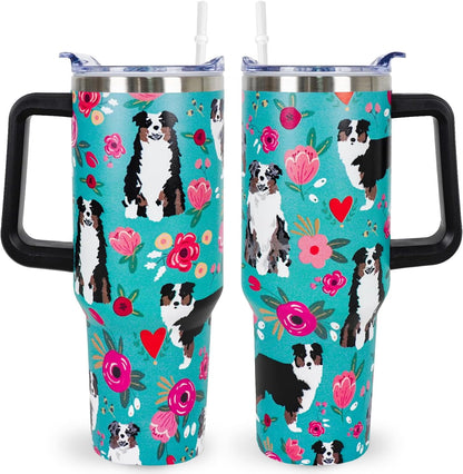 Frostbuddy™ Pitbull Gifts Dog Tumbler Cup for Women Men 40oz Stainless Steel - Insulated Travel Coffee Mug