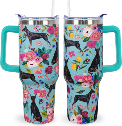 Frostbuddy™ Pitbull Gifts Dog Tumbler Cup for Women Men 40oz Stainless Steel - Insulated Travel Coffee Mug