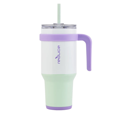 Frostbuddy™ Reduce Cold1 40Oz Tumbler With Handle Stainless Steel Color Block - Insulated Travel Tumbler Cup
