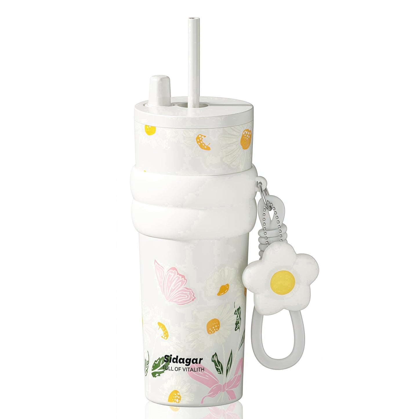 Frostbuddy™ Sidagar 24 oz Stainless Steel Vacuum Insulated Coffee Travel Tumbler - Insulated Travel Tumbler Cup