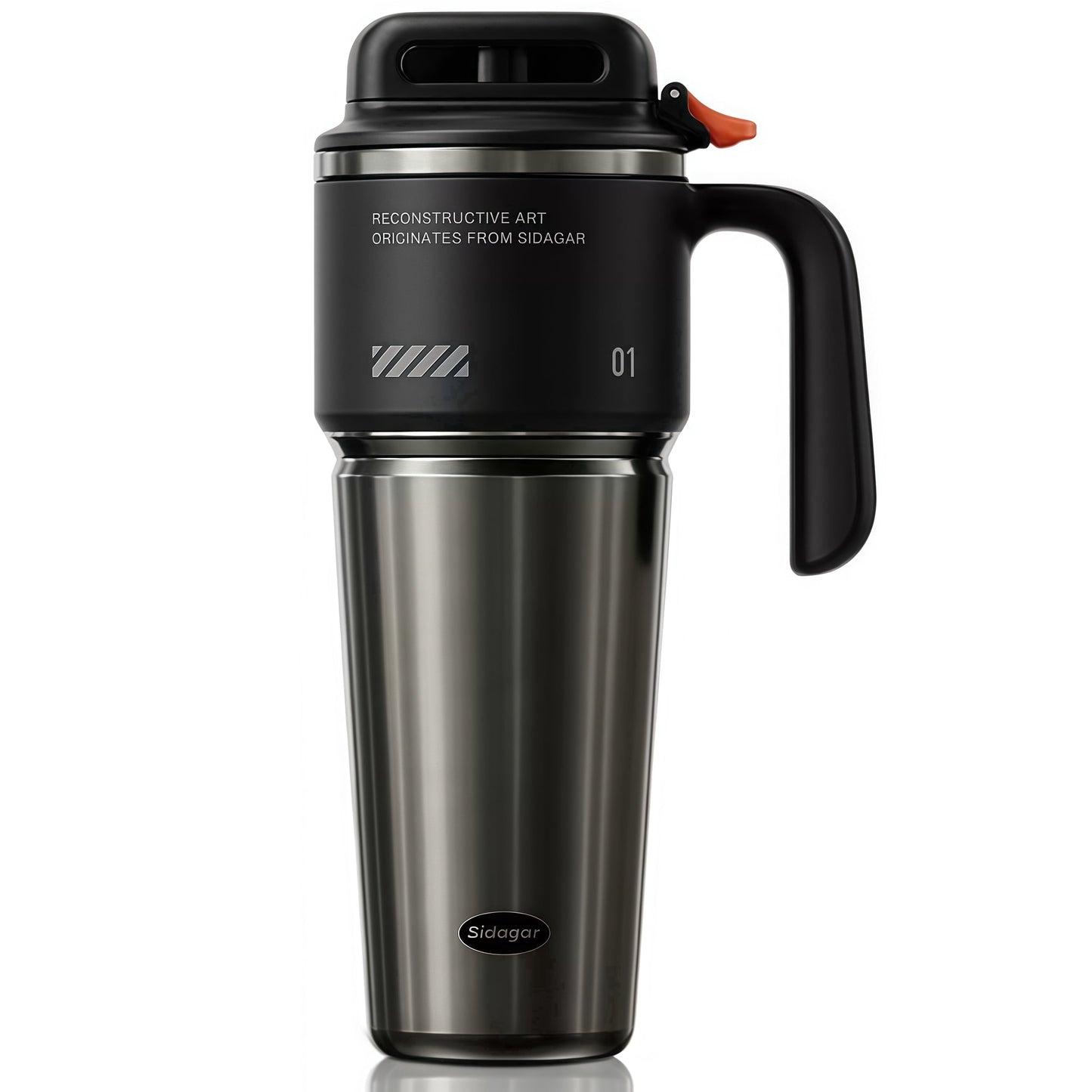 Frostbuddy™ Sidagar 32 oz Stainless Steel Vacuum Insulated Tumbler with Straw - Insulated Travel Tumbler Cup
