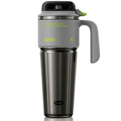 Frostbuddy™ Sidagar 32 oz Stainless Steel Vacuum Insulated Tumbler with Straw - Insulated Travel Tumbler Cup