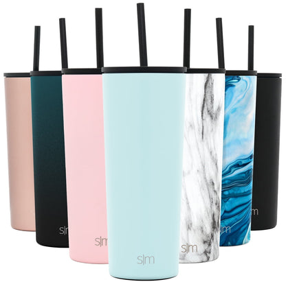 Frostbuddy™ 24oz Classic Tumbler with Straw and Flip Lid - Insulated Travel Tumbler Cup