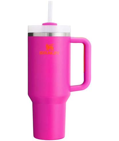 Frostbuddy™ Stanley Quencher Flowstate 30oz Hibiscus Stainless Steel Tumbler - Insulated Travel Tumbler Cup