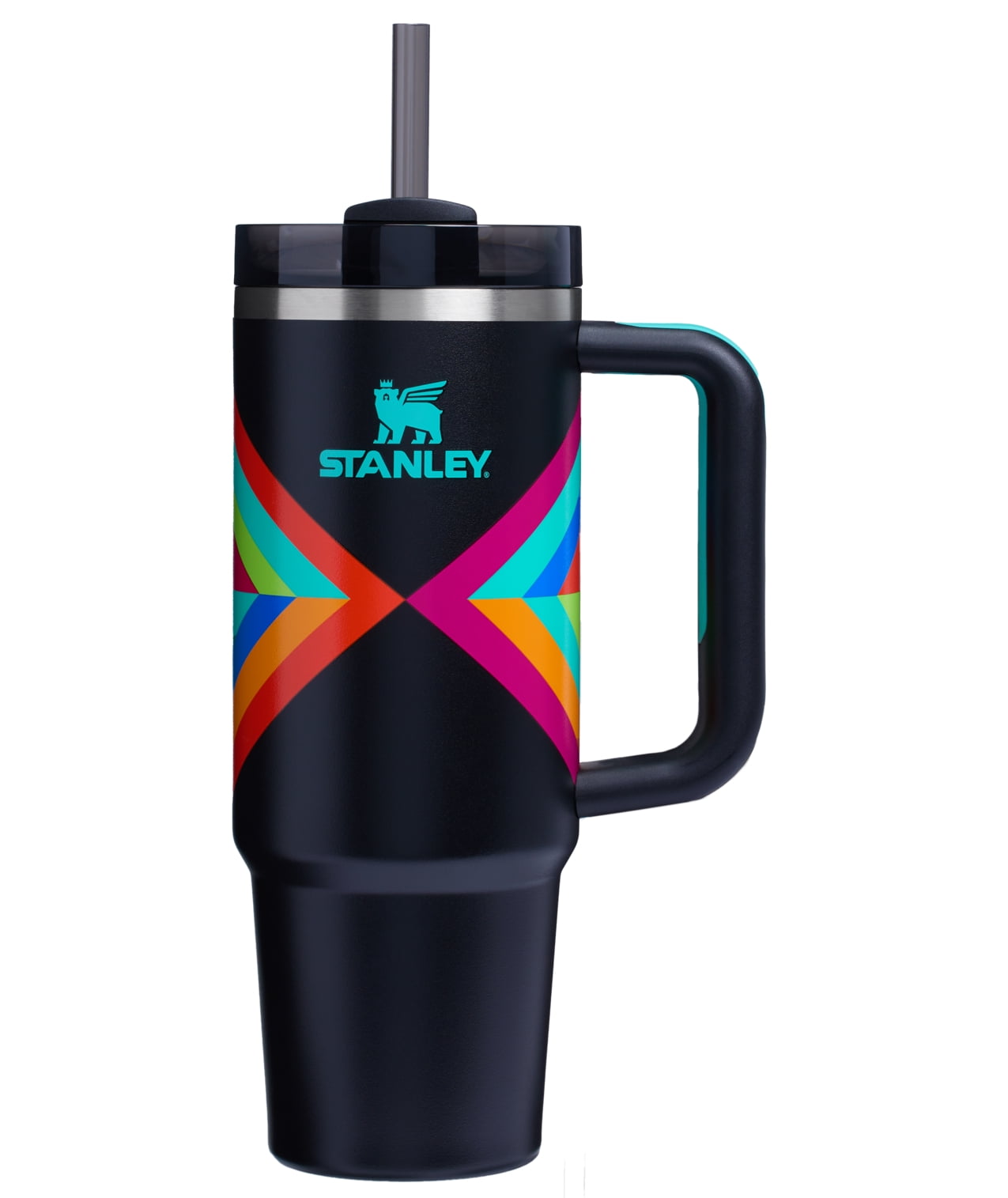 Frostbuddy™ Stanley Quencher Flowstate 30oz Hibiscus Stainless Steel Tumbler - Insulated Travel Tumbler Cup