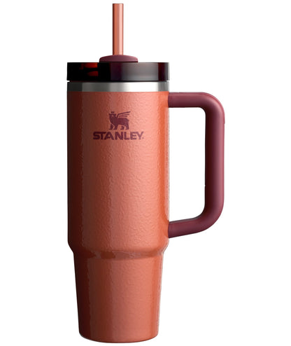 Frostbuddy™ Stanley Quencher Flowstate 30oz Hibiscus Stainless Steel Tumbler - Insulated Travel Tumbler Cup