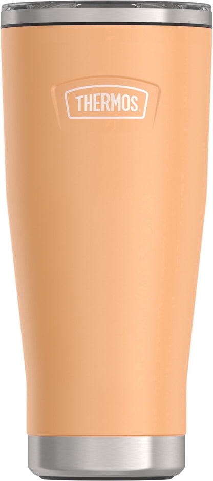 Frostbuddy™ Thermos Stainless Steel Tumbler, w/ Slide Lock Lid, Graphite, 18 oz - Insulated Travel Tumbler Cup
