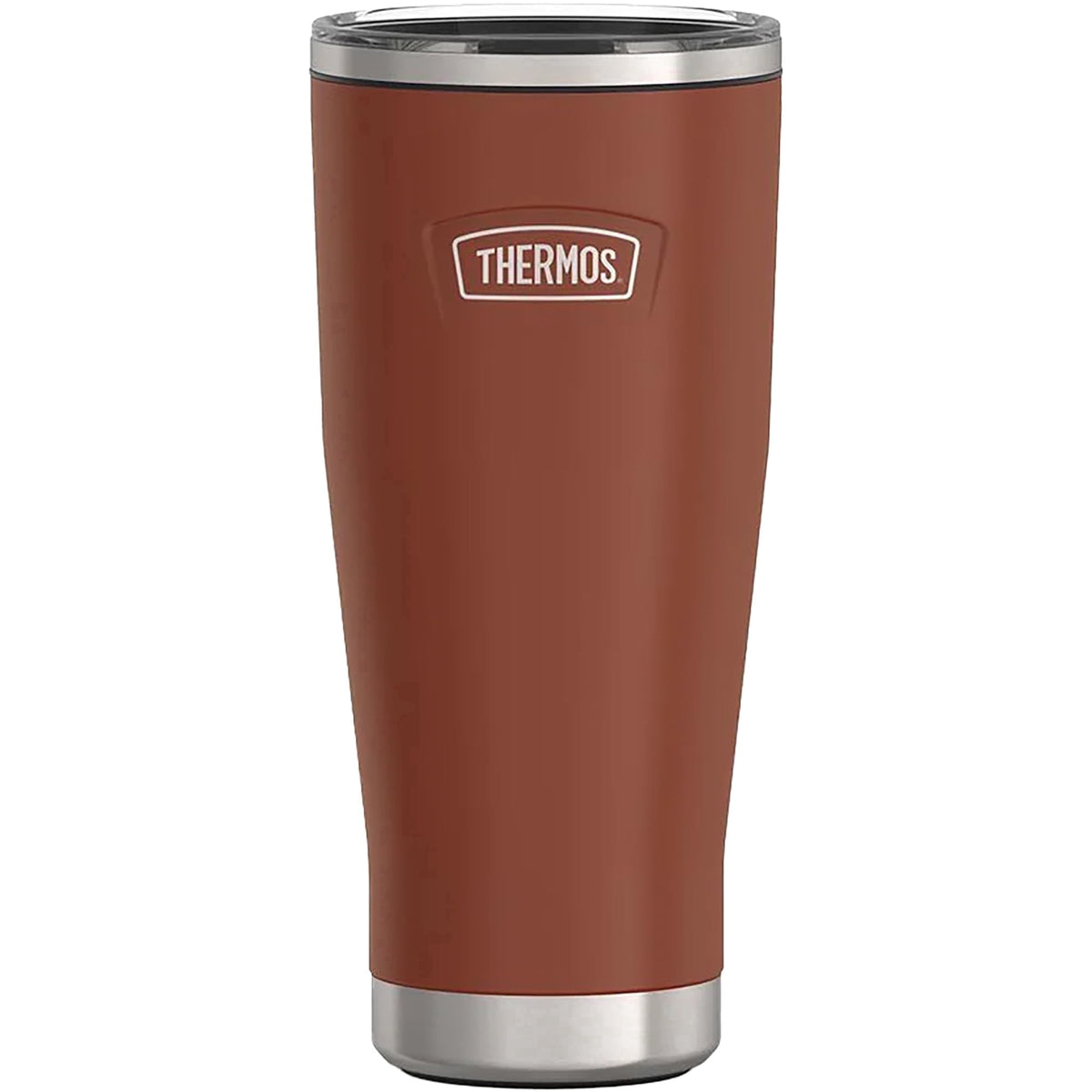 Frostbuddy™ Thermos Stainless Steel Tumbler, w/ Slide Lock Lid, Graphite, 18 oz - Insulated Travel Tumbler Cup