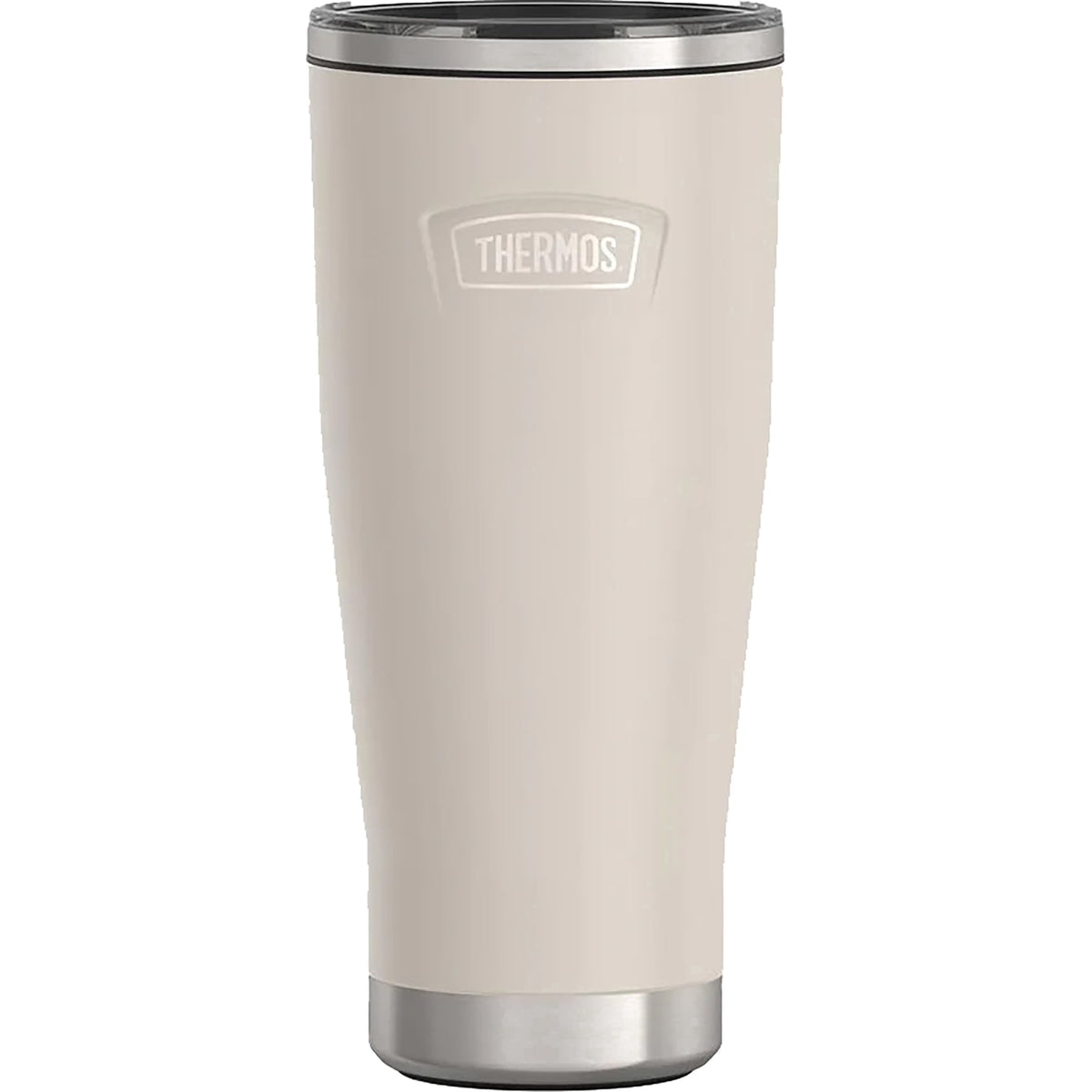 Frostbuddy™ Thermos Stainless Steel Tumbler, w/ Slide Lock Lid, Graphite, 18 oz - Insulated Travel Tumbler Cup