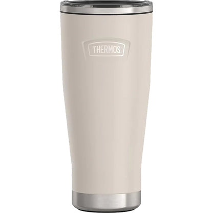 Frostbuddy™ Thermos Stainless Steel Tumbler, w/ Slide Lock Lid, Graphite, 18 oz - Insulated Travel Tumbler Cup