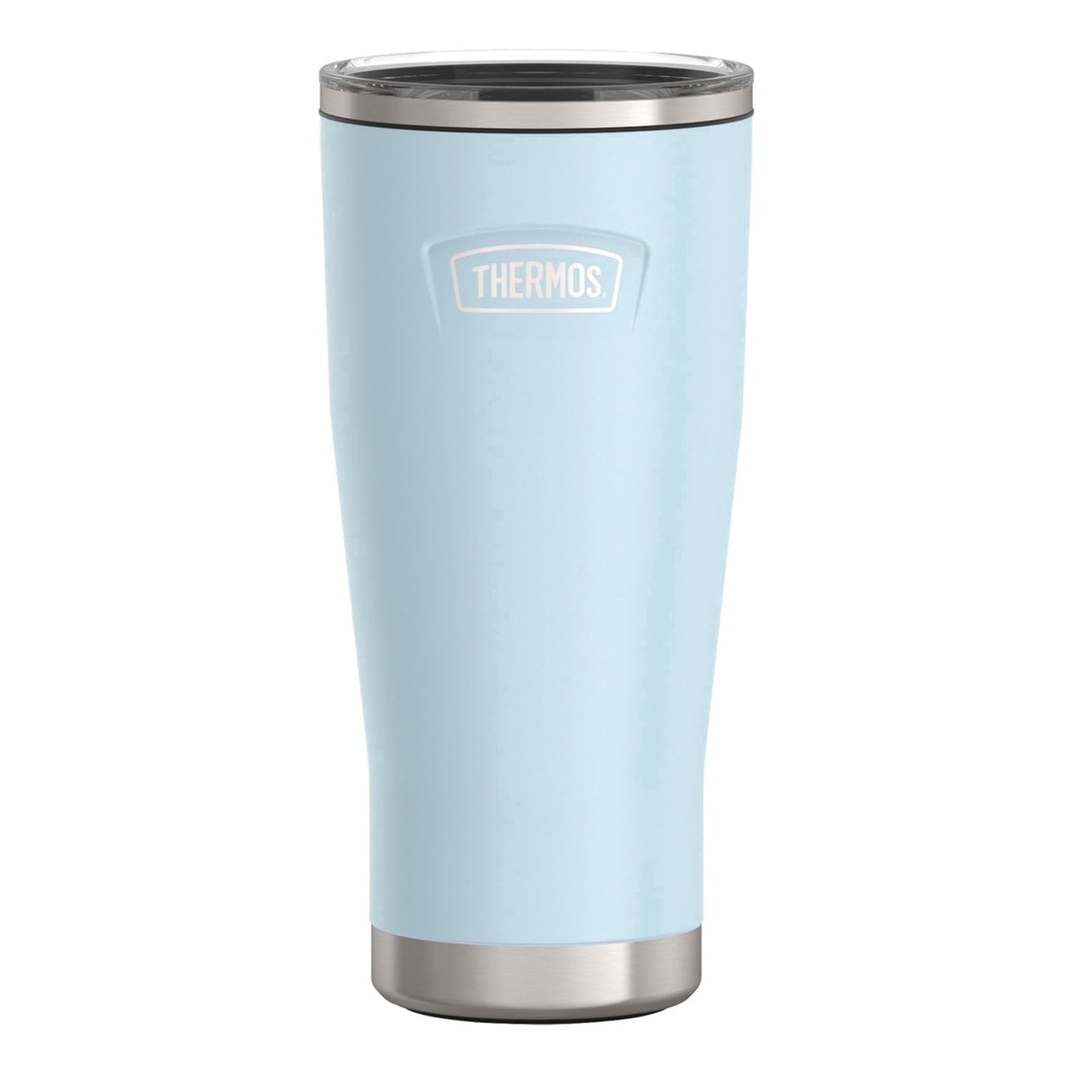 Frostbuddy™ Thermos Stainless Steel Tumbler, w/ Slide Lock Lid, Graphite, 18 oz - Insulated Travel Tumbler Cup