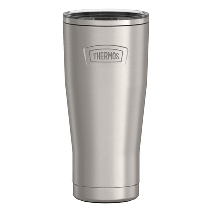 Frostbuddy™ Thermos Stainless Steel Tumbler, w/ Slide Lock Lid, Graphite, 18 oz - Insulated Travel Tumbler Cup