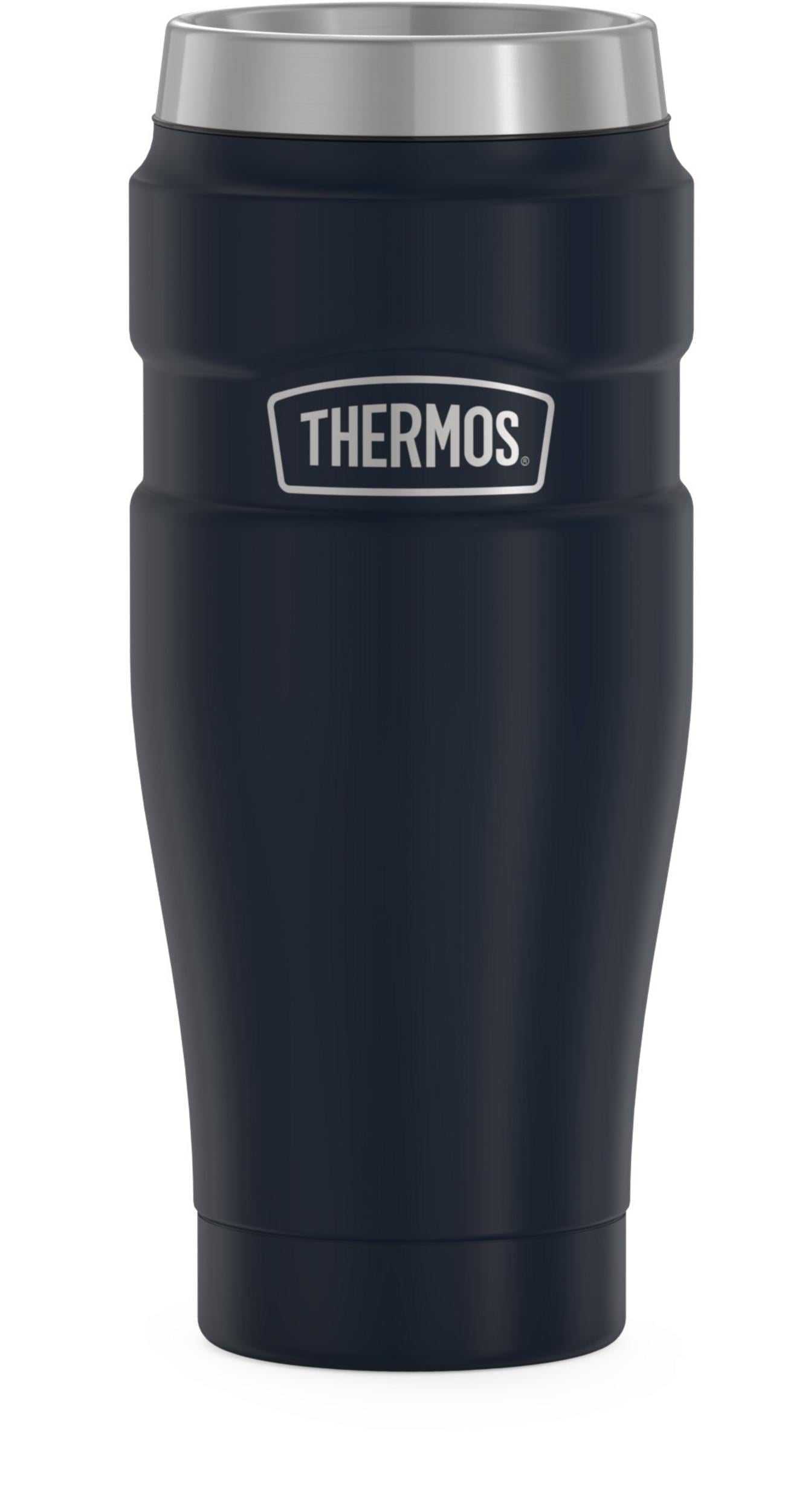 Frostbuddy™ Thermos Stainless King Vacuum Insulated Stainless Steel Tumbler 16Oz Matte Rustic - Insulated Travel Tumbler Cup