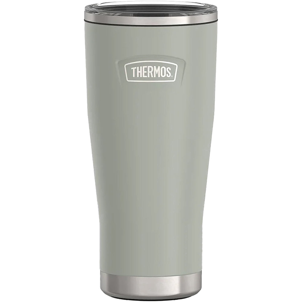 Frostbuddy™ Thermos Stainless Steel Tumbler, w/ Slide Lock Lid, Graphite, 18 oz - Insulated Travel Tumbler Cup