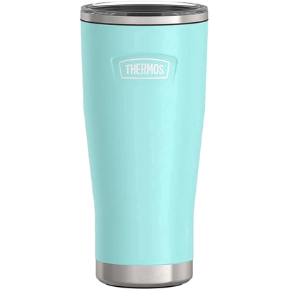 Frostbuddy™ Thermos Stainless Steel Tumbler, w/ Slide Lock Lid, Graphite, 18 oz - Insulated Travel Tumbler Cup