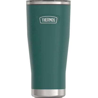 Frostbuddy™ Thermos Stainless Steel Tumbler, w/ Slide Lock Lid, Graphite, 18 oz - Insulated Travel Tumbler Cup