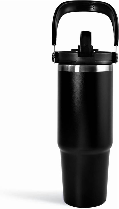 Frostbuddy™ WarmH 20 oz Tumbler with Handle,Insulated Tumbler with Lid and Flip - Insulated Travel Tumbler Cup